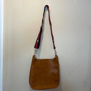 Large size crossbody purple